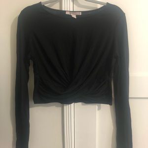 Forever 21, long sleeved crop top